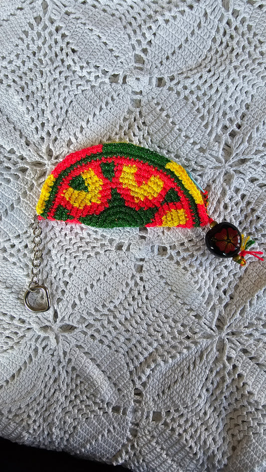 Multi-Colored Coin Purse