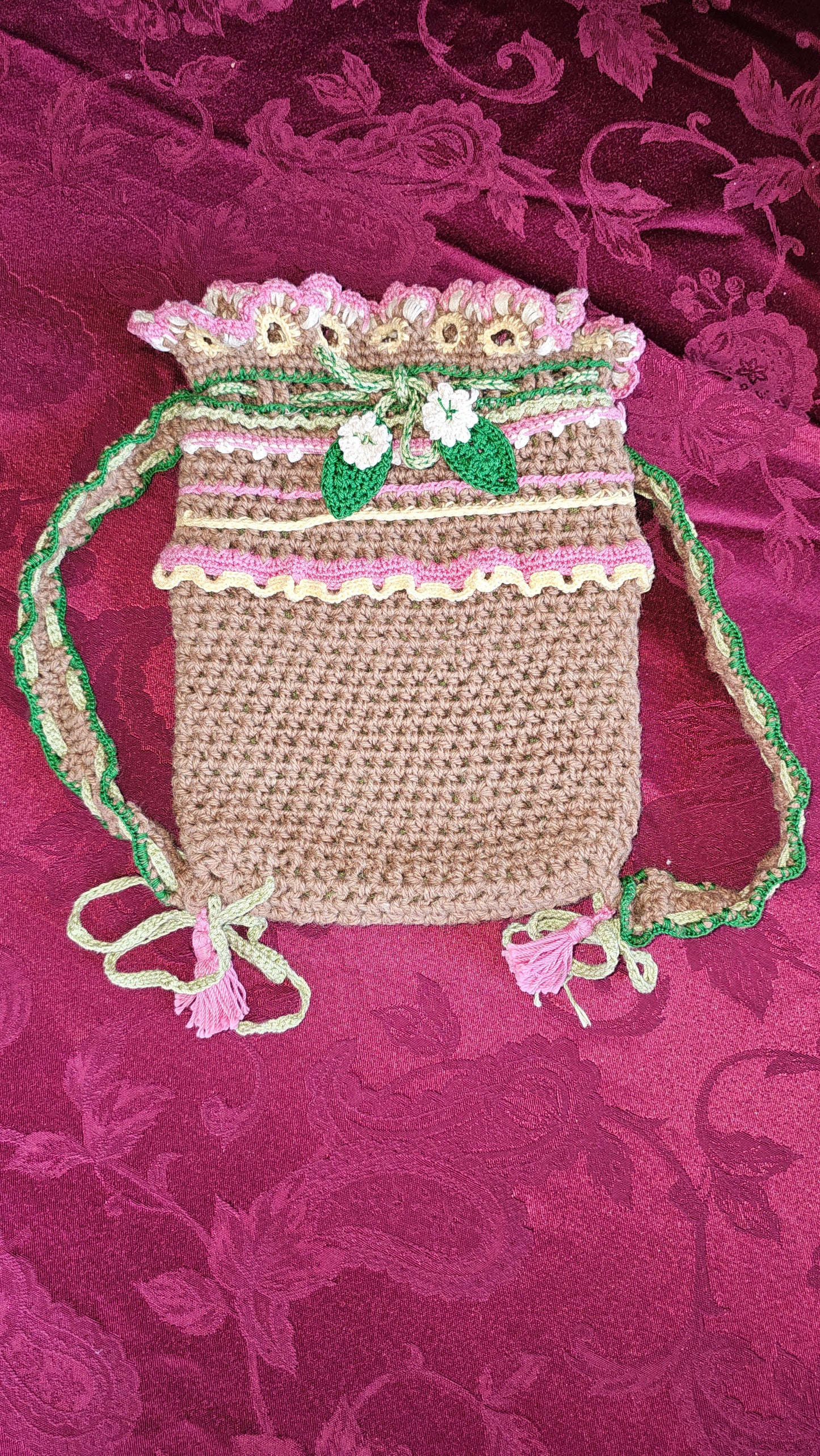 Crocheted Backpack/Bag