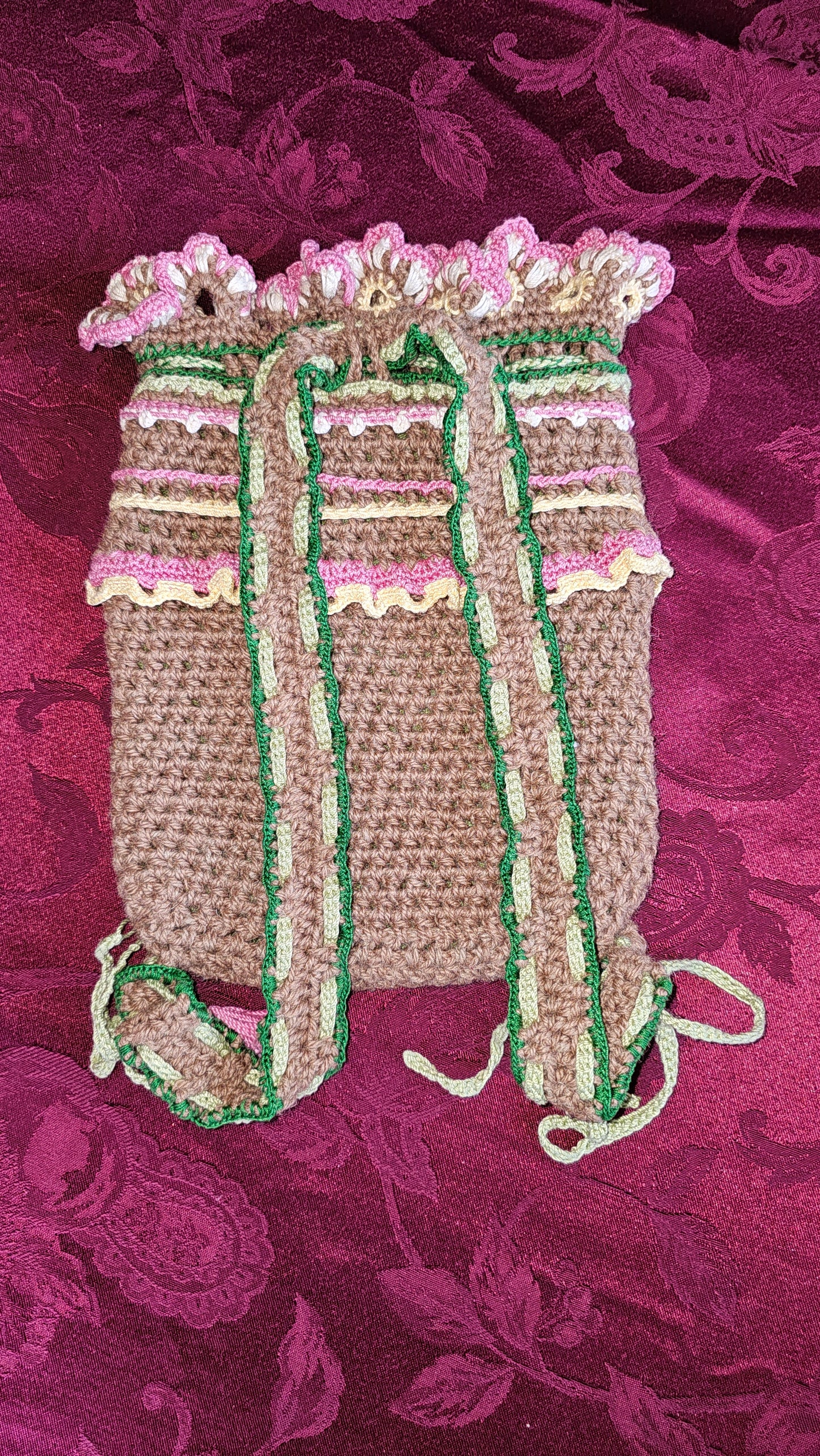 Crocheted Backpack/Bag